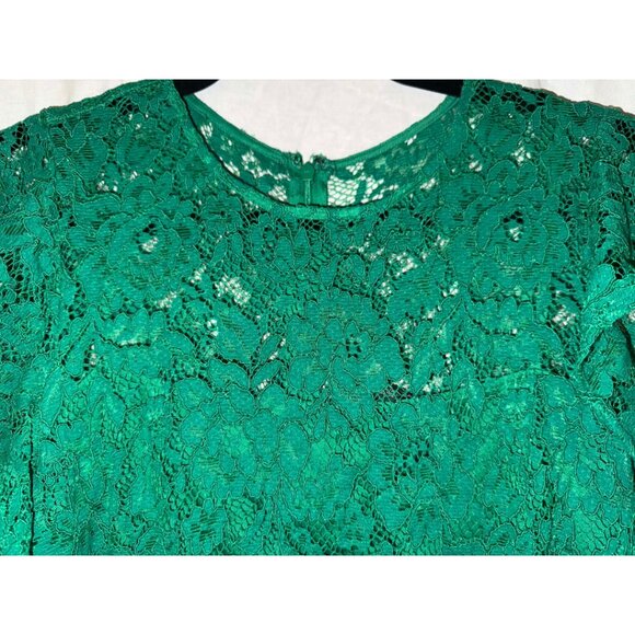 Ralph Lauren Green Lace Dress - Picture 5 of 7